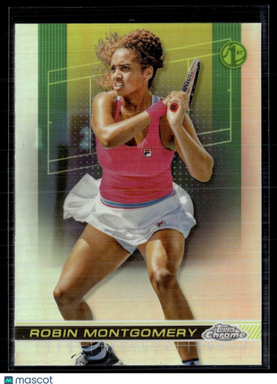 2024 TOPPS CHROME TENNIS REFRACTOR 154 Robin Montgomery