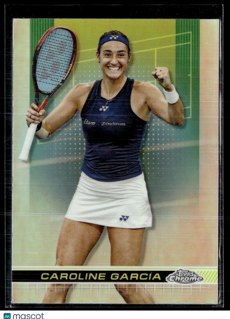 2024 TOPPS CHROME TENNIS REFRACTOR 14 Caroline Garcia