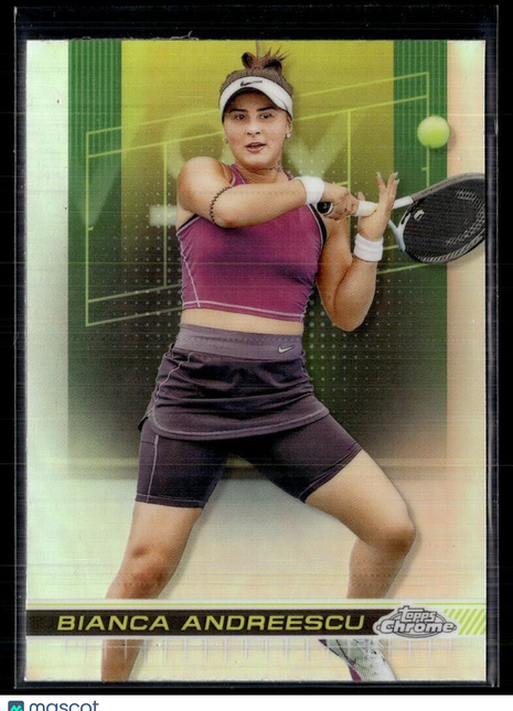 2024 TOPPS CHROME TENNIS REFRACTOR 121 Bianca Andreescu