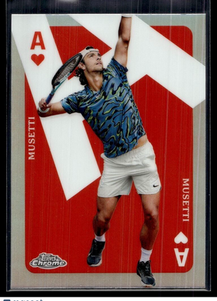 2024 TOPPS CHROME TENNIS ACES CAS-LM Lorenzo Musetti