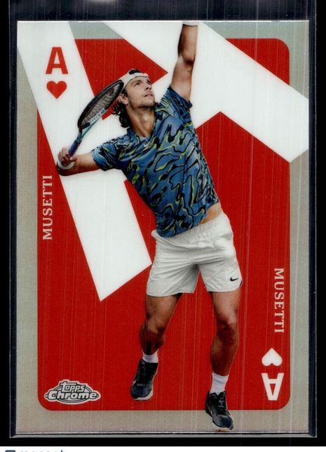 2024 TOPPS CHROME TENNIS ACES CAS-LM Lorenzo Musetti