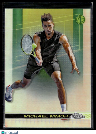 2024 TOPPS CHROME TENNIS REFRACTOR 26 Michael Mmoh