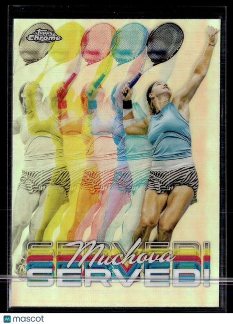 2024 TOPPS CHROME TENNIS SERVED! SER-KM Karolina Muchova