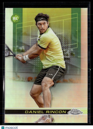 2024 TOPPS CHROME TENNIS REFRACTOR 158 Daniel Rincon