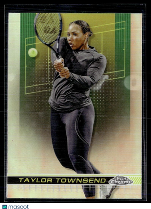 2024 TOPPS CHROME TENNIS REFRACTOR 85 Taylor Townsend