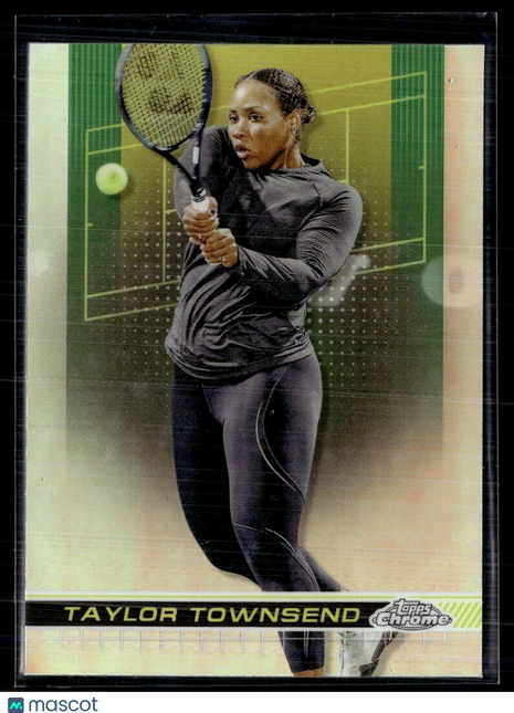 2024 TOPPS CHROME TENNIS REFRACTOR 85 Taylor Townsend
