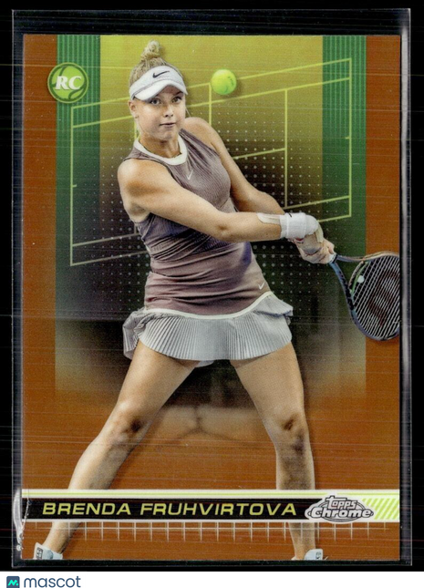 2024 TOPPS CHROME TENNIS CLAY COURT 156 Brenda Fruhvirtova