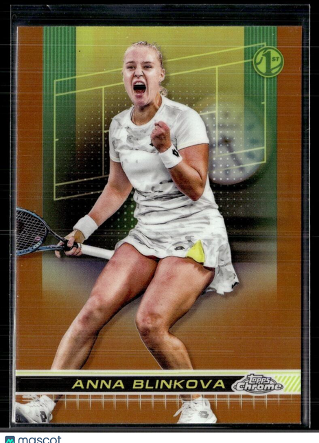 2024 TOPPS CHROME TENNIS CLAY COURT 143 Anna Blinkova