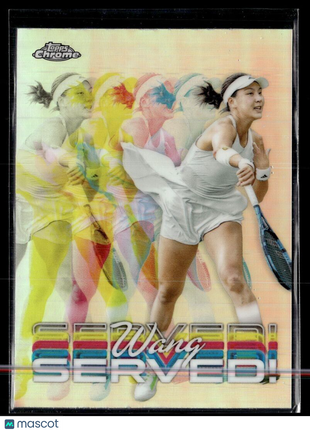 2024 TOPPS CHROME TENNIS SERVED! SER-XW Xinyu Wang
