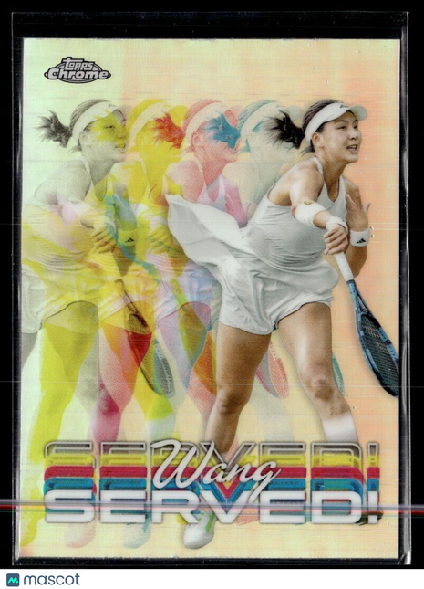 2024 TOPPS CHROME TENNIS SERVED! SER-XW Xinyu Wang