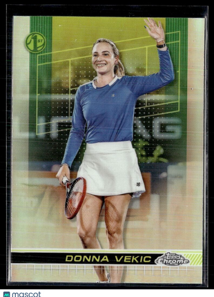 2024 TOPPS CHROME TENNIS REFRACTOR 48 Donna Vekic