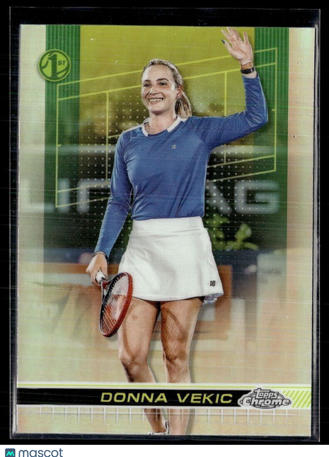 2024 TOPPS CHROME TENNIS REFRACTOR 48 Donna Vekic