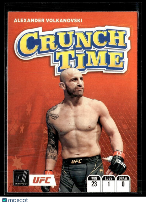 2022 DONRUSS CRUNCH TIME ALEXANDER VOLKANOVSKI