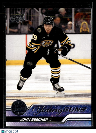 2023-24 UPPER DECK SERIES 2 YOUNG GUNS JOHN BEECHER BRUINS