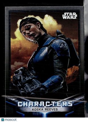 2021 TOPPS STAR WARS MANDALORIAN CHARACTERS C-23 KOSKA REEVES