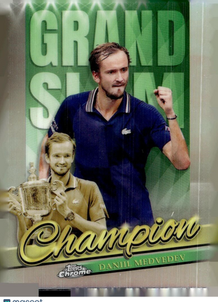 2024 TOPPS CHROME TENNIS GRAND SLAM GSC-DM Daniil Medvedev