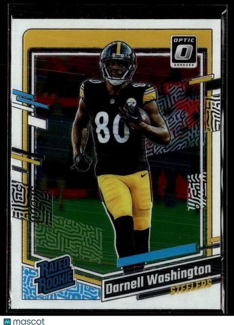 2023 OPTIC RATED ROOKIE 286 Darnell Washington Pittsburgh Steelers