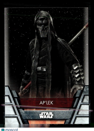 2020 TOPPS STAR WARS HOLOCRON FO-15 AP'LEK