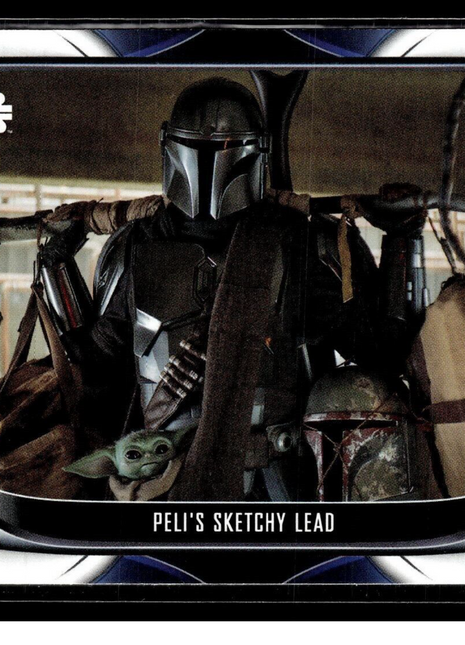 2021 TOPPS STAR WARS MANDALORIAN SEASON #2 #91 PELI'S SKETCHY LEAD
