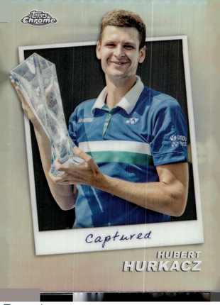 2024 TOPPS CHROME TENNIS CAPTURED CTD-HH Hubert Hurkacz