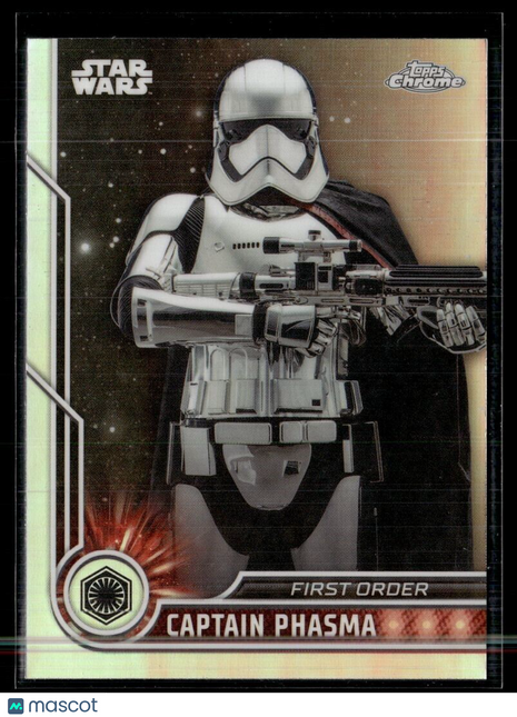 2023 TOPPS CHROME STAR WARS REFRACTOR #59 CAPTAIN PHASMA