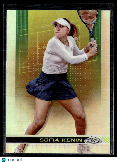 2024 TOPPS CHROME TENNIS REFRACTOR 91 Sofia Kenin