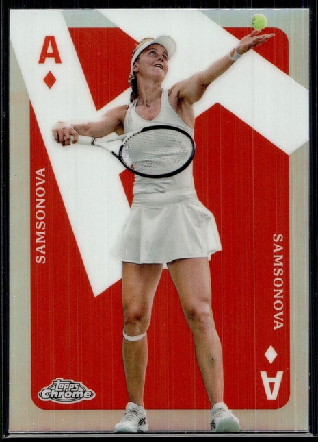 2024 TOPPS CHROME TENNIS ACES CAS-LS Liudmila Samsonova