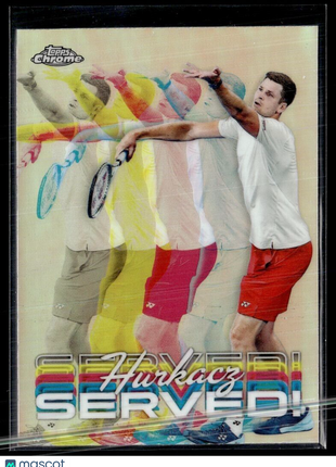 2024 TOPPS CHROME TENNIS SERVED! SER-HH Hubert Hurkacz