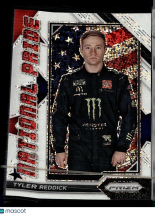 2023 PRIZM RACING WHITE SPARKLE NATIONAL PRIDE TYLER REDDICK