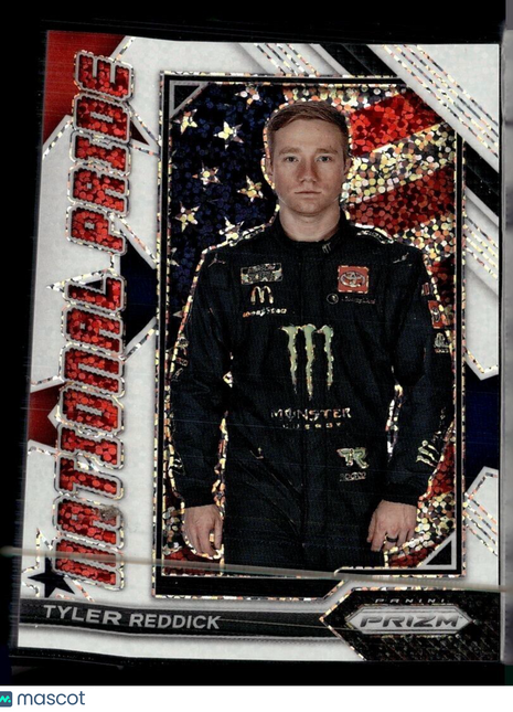 2023 PRIZM RACING WHITE SPARKLE NATIONAL PRIDE TYLER REDDICK