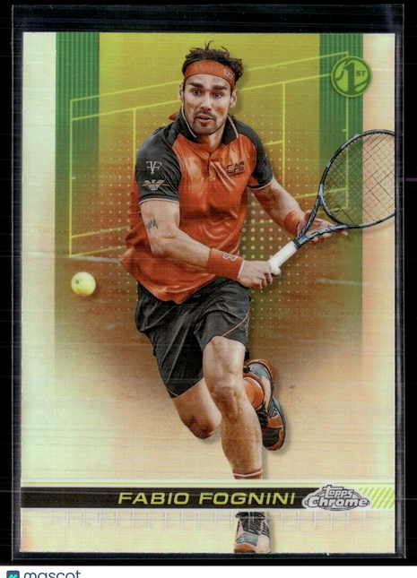 2024 TOPPS CHROME TENNIS REFRACTOR 165 Fabio Fognini