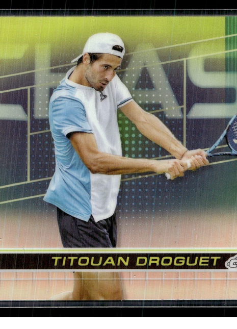 2024 TOPPS CHROME TENNIS REFRACTOR 155 Titouan Droguet
