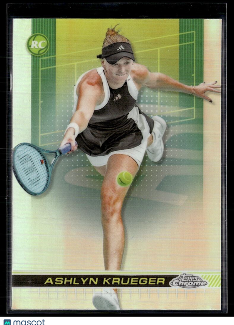2024 TOPPS CHROME TENNIS REFRACTOR 140 Ashlyn Krueger