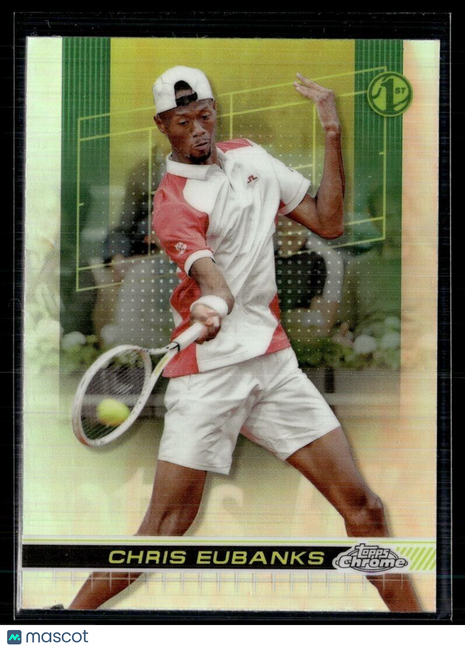 2024 TOPPS CHROME TENNIS REFRACTOR 76 Chris Eubanks