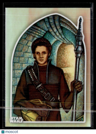 2023 TOPPS CHROME STAR WARS RETURN OF JEDI 40 YEARS ROJ40-8 PRINCESS LEIA