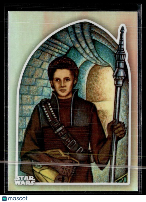 2023 TOPPS CHROME STAR WARS RETURN OF JEDI 40 YEARS ROJ40-8 PRINCESS LEIA