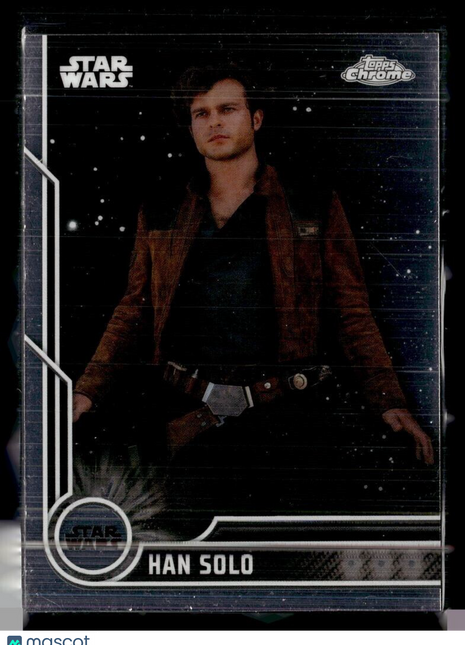 2023 TOPPS CHROME STAR WARS #21 HAN SOLO