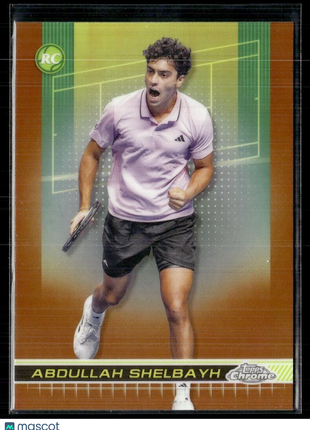 2024 TOPPS CHROME TENNIS CLAY COURT 172 Abdullah Shelbayh
