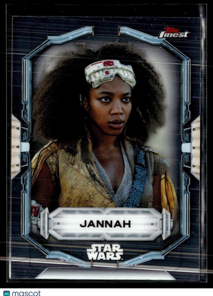 2022 FINEST STAR WARS #51 JANNAH