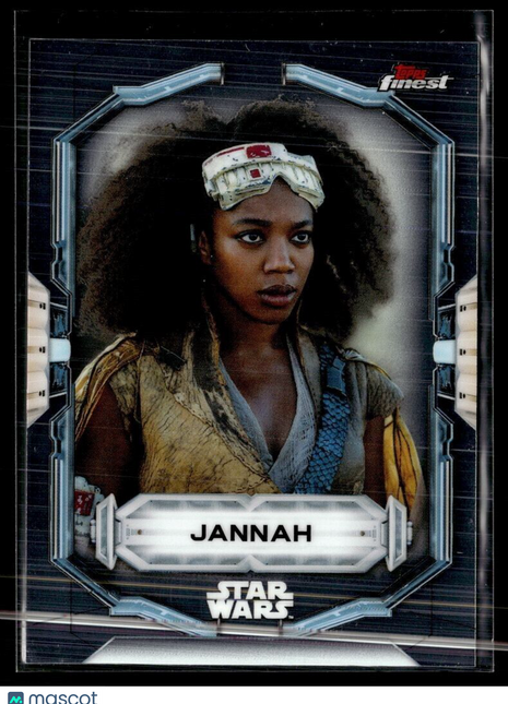 2022 FINEST STAR WARS #51 JANNAH