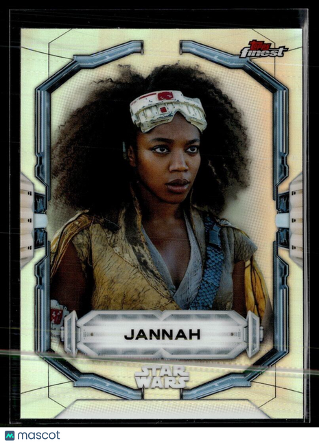 2022 FINEST STAR WARS REFRACTOR #51 JANNAH
