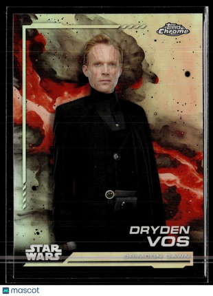 2024 TOPPS CHROME STAR WARS REFRACTOR #149 DRYDEN VOS