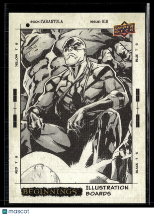 2023 UPPER DECK MARVEL BEGINNINGS ILLUSTRATION BOARDS TARANTULA