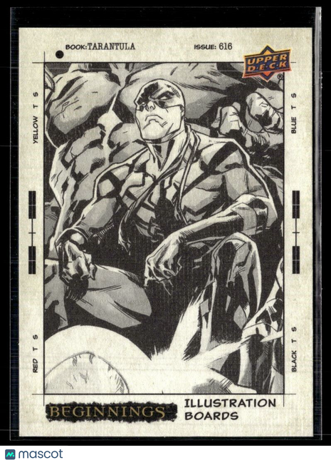 2023 UPPER DECK MARVEL BEGINNINGS ILLUSTRATION BOARDS TARANTULA