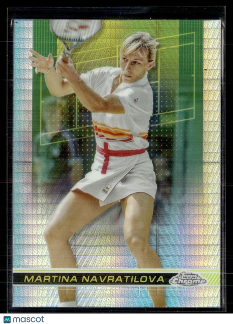 2024 TOPPS CHROME TENNIS PRISM 175 Martina Navratilova