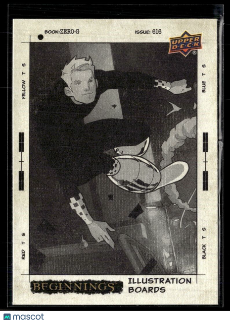 2023 UPPER DECK MARVEL BEGINNINGS ILLUSTRATION BOARDS ZERO-G
