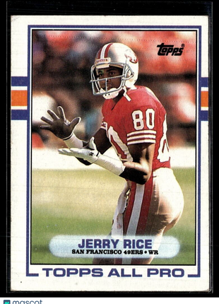 1989 TOPPS ALL PRO JERRY RICE 49ERS