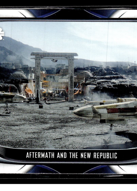 2021 TOPPS STAR WARS MANDALORIAN SEASON #2 #121 AFTERMATH NEW REPUBLIC