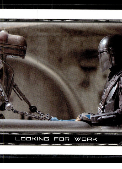 2020 TOPPS STAR WARS MANDALORIAN FATE OF #43 LOOKING FOR WORK