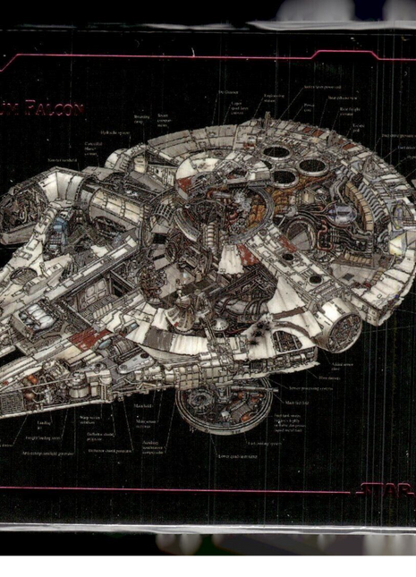 2023 DISNEY STAR WARS SSR PRELEASE SW01.SSRO2 MILLENNIUM FALCON
